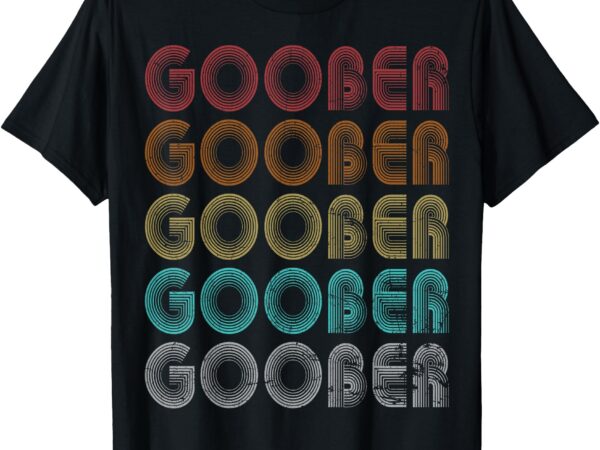 Goober family name i love goober personalized vintage t-shirt