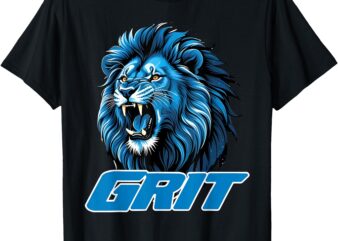 Grit Detroit apparel men women kids T-Shirt