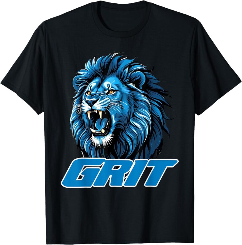 Grit Detroit apparel men women kids T-Shirt