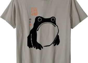 Grumpy Frog Japanese T-Shirt