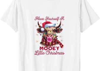 Have Yourself a Mooey Little Christmas T-Shirt