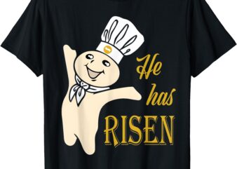 He Has Risen Doughboy Pillsbury Costume For Kids And Adults T-Shirt