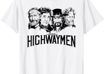 Highway men classic band retro T-Shirt