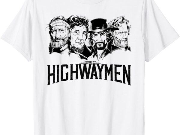 Highway men classic band retro t-shirt