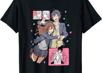 Horimiya Hori and Miyamura Anime T-Shirt