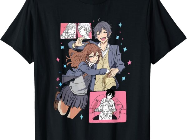 Horimiya hori and miyamura anime t-shirt