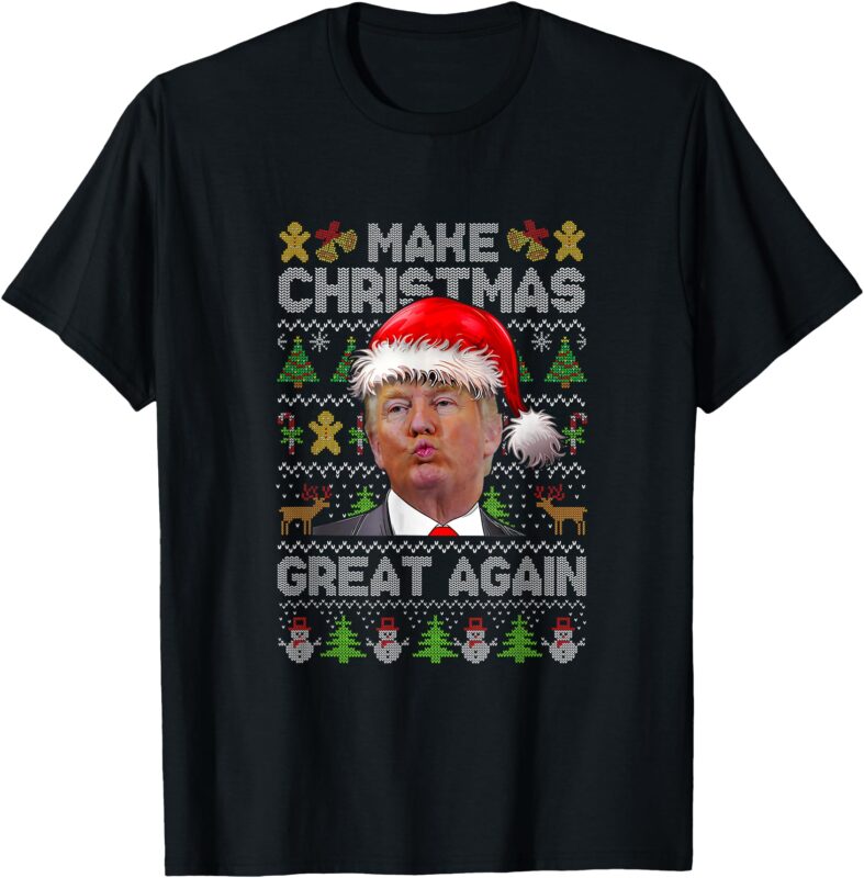 Humorous Trump Ill Christmas Tee, Funny Home Holiday Gear T-Shirt