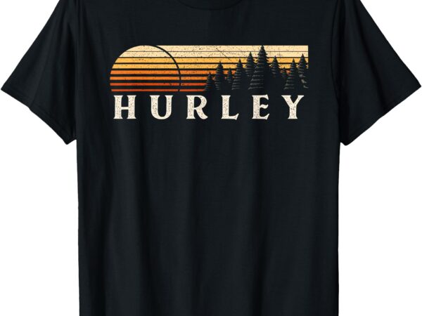 Hurley, al vintage evergreen sunset eighties retro t-shirt