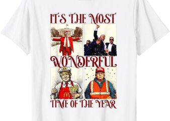 It’S The Most Wonderful Time Of The Year Trump Christmas T-Shirt