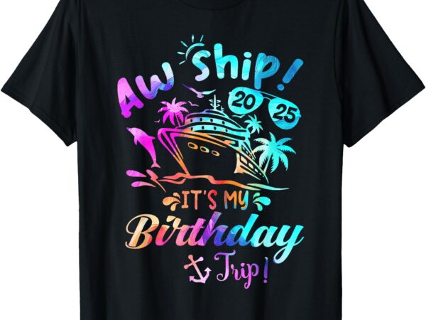 It’s a birthday trip birthday cruise vacation t-shirt