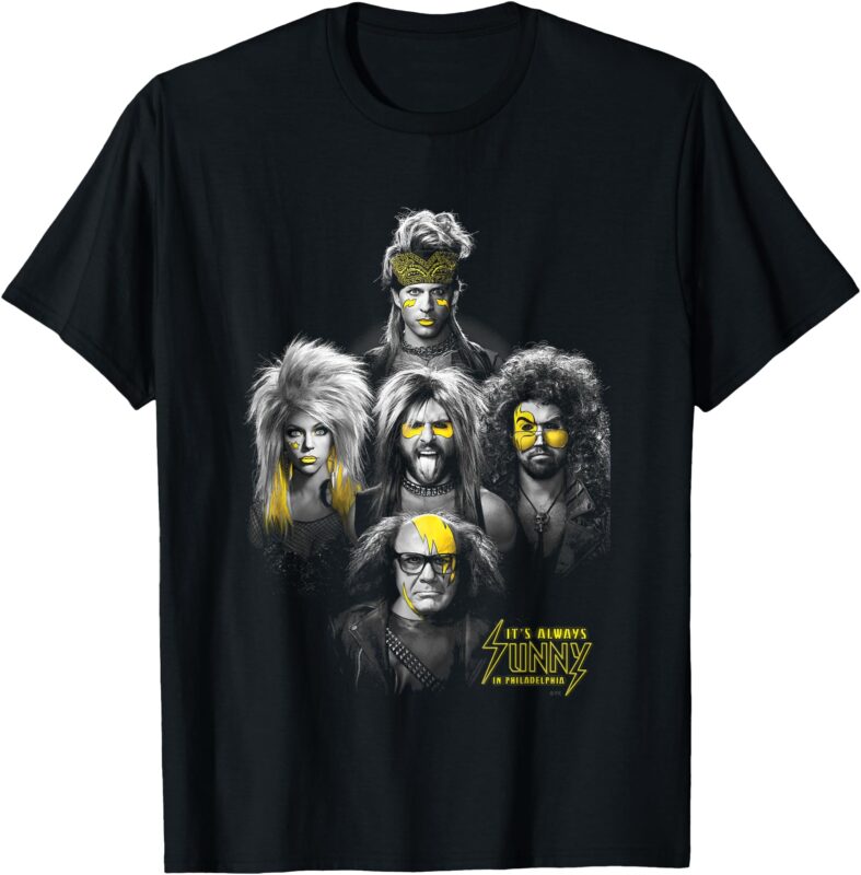 It’s Always Sunny In Philadelphia The Gang Has Rock Vibes T-Shirt