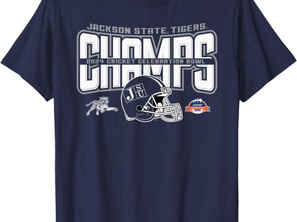 Jackson state tigers celebration bowl champs 2024 football t-shirt