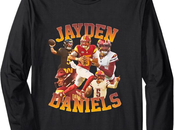 Jayden daniels design 90s graphic tee long sleeve t-shirt