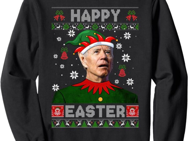 Joe biden happy easter ugly christmas sweater for women sweatshirt