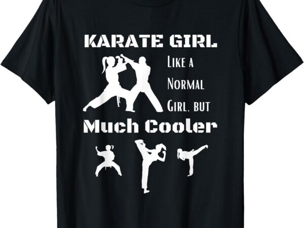 Karate girl t-shirt