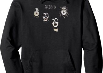 KISS – 1974 KISS Pullover Hoodie