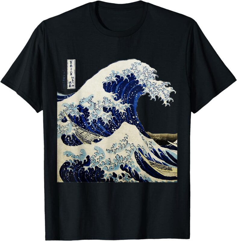 Kanagawa Japanese The great wave T-Shirt