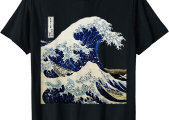 Kanagawa Japanese The great wave T-Shirt