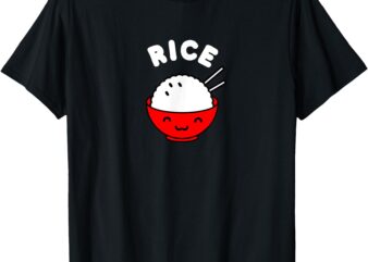 Kawaii Rice Bowl T-Shirt