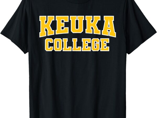 Keuka college apparel sports fan t-shirt