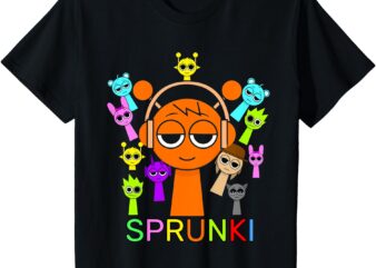 Kids Funny Sprunki Just a boy who loves Sprunki Kids Sprunki Beat T-Shirt