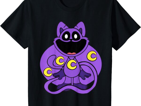 Kids smiling cat plush critters costume t-shirt