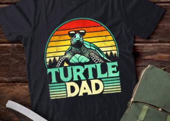 TD18-Vintage Turtle Dad Turtle Lovers Tortoise Father’s Day