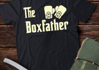 LT894-Funny Fathers Day The Box-father Boxing Boxer