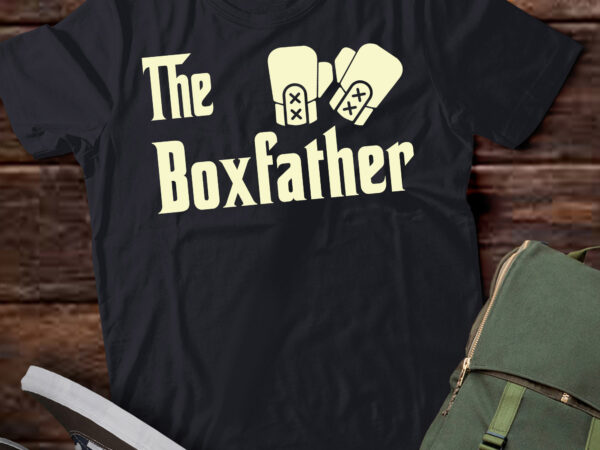 Lt894-funny fathers day the box-father boxing boxer t shirt vector graphic