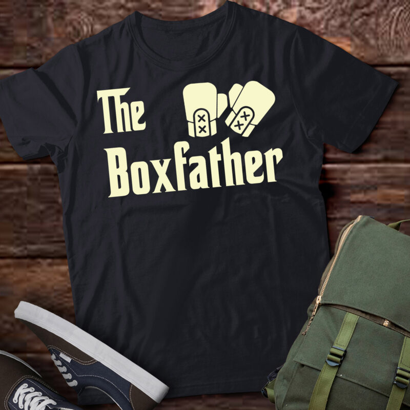 LT894-Funny Fathers Day The Box-father Boxing Boxer