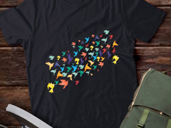 Lt901-origami japanese paper folding japanese t shirt vector graphic