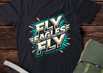 LT915-Eagles Fly Vintage Eagles Flying Bird Inspirational T-Shirt