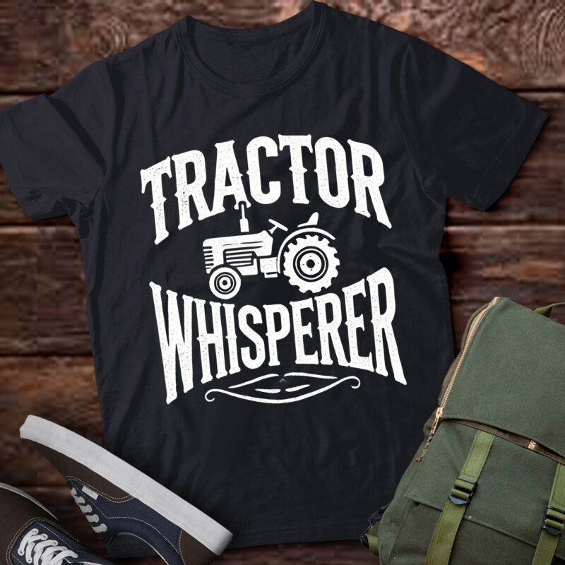 LT964 – Tractor Whisperer Funny Farming Lover Design