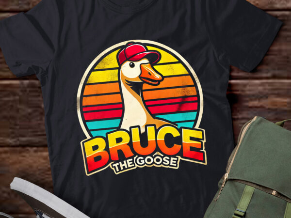 Lt979-bruce the goose funny vintage design animals nature