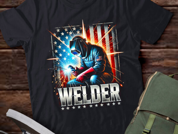 Lt984-welder american flag welding cross christian religious t shirt vector graphic