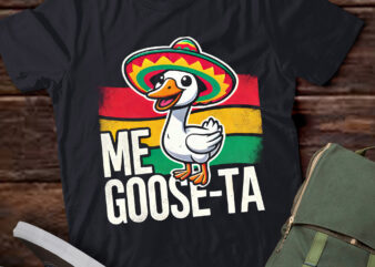 TD2-Me Goose-ta Funny Mexican Hat Me Gusta Spanish Puns