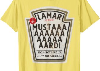 Lamar Mustard Costume Family Matching Ketchup Sauce T-Shirt