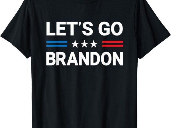 Let’s go brandon us flag t-shirt