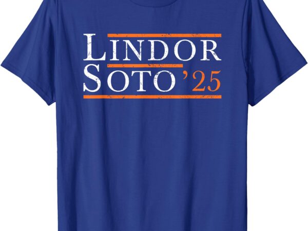 Lindor soto 25 – new york fan design t-shirt