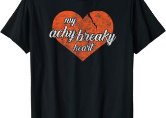 Long Sleeve Shirt – Achy Breaky Heart T-Shirt