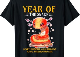 Lunar New Year Happy Chinese New Year Of The Snake 2025 T-Shirt