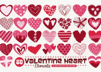 Valentine Heart Element Bundle