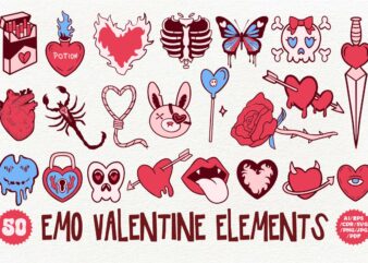 Emo Valentine Element Bundle