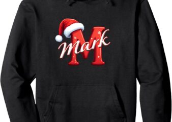 Mark Christmas Pullover Hoodie