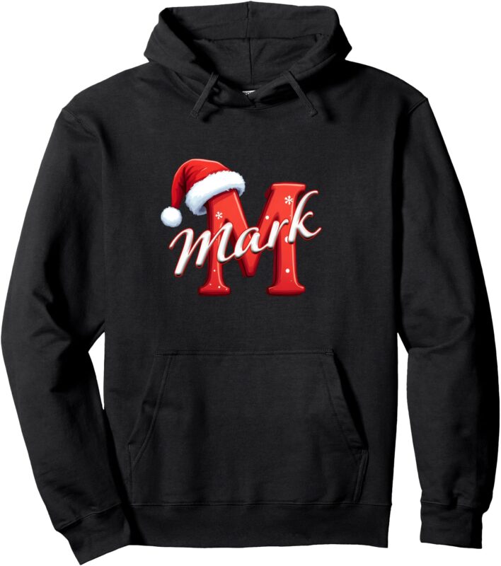 Mark Christmas Pullover Hoodie