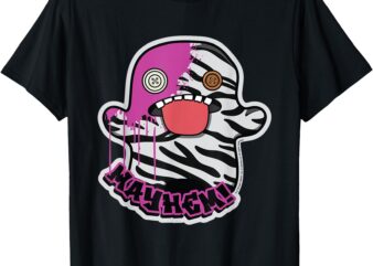 Mayhem Oogah Boogah Zebra Paint Splat T-Shirt