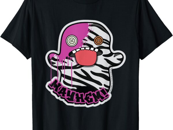 Mayhem oogah boogah zebra paint splat t-shirt