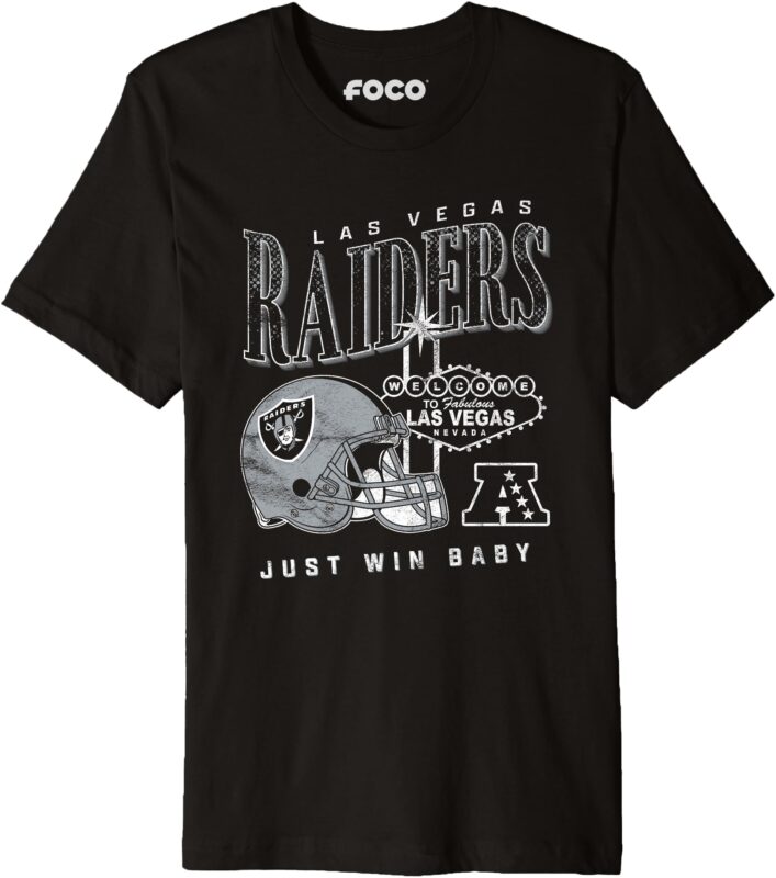 Mens Rachel Crosby x Las Vegas Raiders NFL Welcome to Vegas FOCO Premium T-Shirt