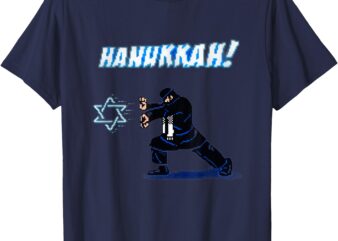 Merry Chrismukkah Happy Christmas Hanukkah hadouken Tees T-Shirt