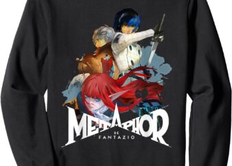 Metaphor ReFantazio Key Art Trio (white logo) ATLUS Sweatshirt